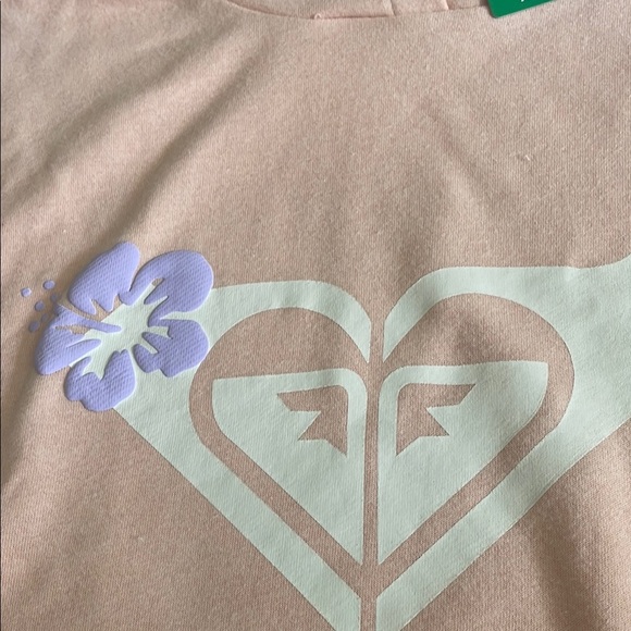 Roxy Kids Pink Hoodie - Picture 4 of 6